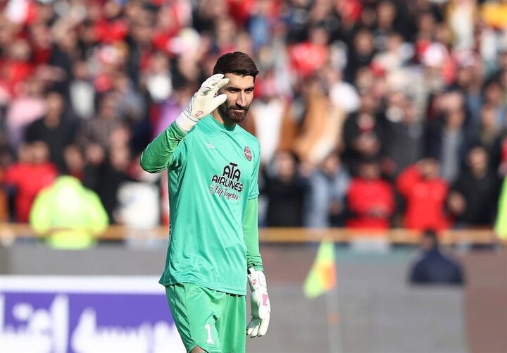 بیرانوند: از هواداران پرسپولیس عذرخواهی می‌کنم