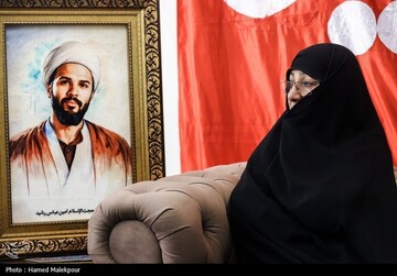حضور قالیباف در منزل سرداران شهید رشید، سلامی و محققی