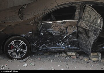 آثاری از حملات رژیم صهیونیستی