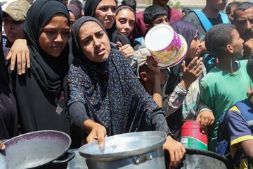 قحطی در غزه هر روز شدیدتر می‌شود
