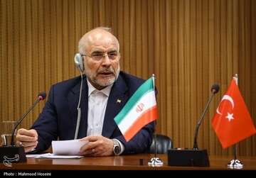حضور قالیباف در ششمین کنفرانس رؤسای مجالس جهان