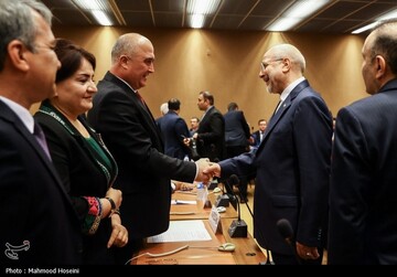 حضور قالیباف در ششمین کنفرانس رؤسای مجالس جهان