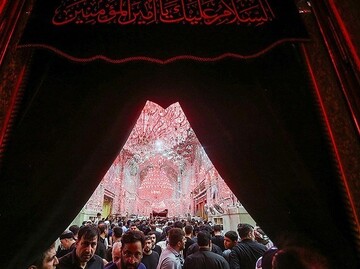 حرم مطهر حضرت علی (ع) در آستانه اربعین حسینی