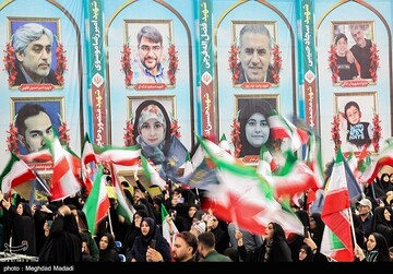 مراسم اربعین شهدای اقتدار