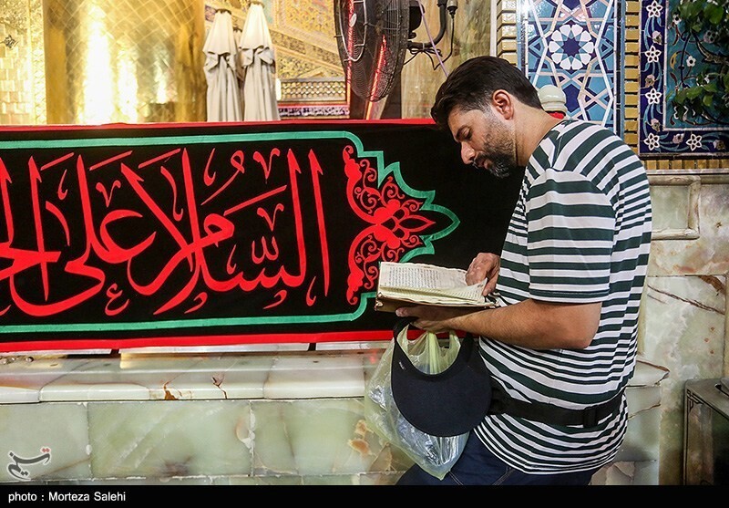 حرم مطهر حضرت علی (ع) در آستانه اربعین حسینی