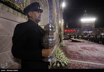شام غریبان شهادت امام رضا (ع) در حرم رضوی