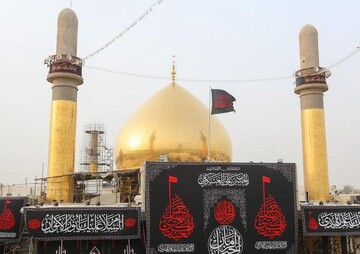 کتیبه‌های شهادت امام عسکری در حرمین سامرا