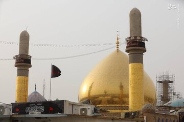 کتیبه‌های شهادت امام عسکری در حرمین سامرا