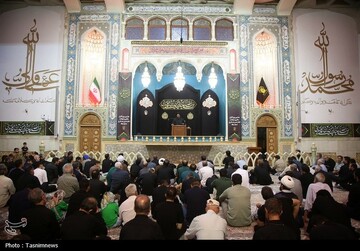 عزاداری سالروز شهادت امام عسکری(ع) در حرم حضرت معصومه(س)