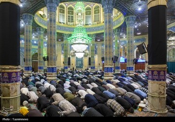 حال و هوای مسجد جمکران در شب شهادت امام حسن عسکری(ع)