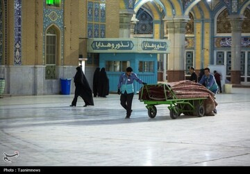 حال و هوای مسجد جمکران در شب شهادت امام حسن عسکری(ع)