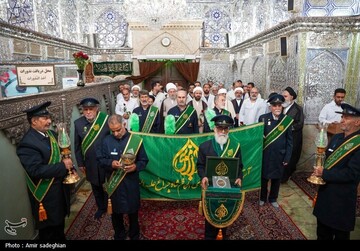 آیین غبارروبی حرم مطهر حضرت شاهچراغ (ع)