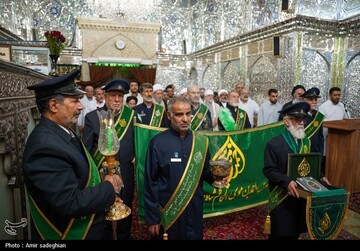 آیین غبارروبی حرم مطهر حضرت شاهچراغ (ع)