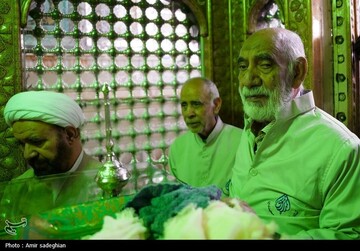 آیین غبارروبی حرم مطهر حضرت شاهچراغ (ع)
