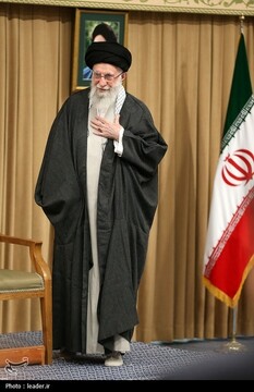 دیدار رئیس‌جمهور و اعضای هیئت دولت با مقام معظم رهبری