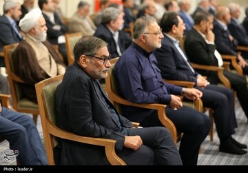 دیدار رئیس‌جمهور و اعضای هیئت دولت با مقام معظم رهبری