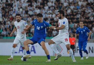 دیدار ازبکستان و ایران در ۹۰ دقیقه برنده نداشت