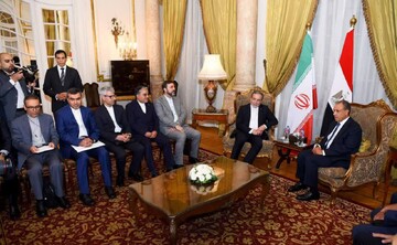 دیدار و گفت‌وگوی عراقچی با وزیر خارجه مصر
