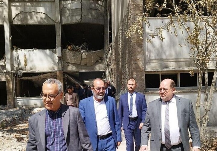 هیئت حقوق بشری روسیه از زندان اوین بازدید کرد هیئت حقوق بشری روسیه از زندان اوین بازدید کرد