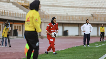 تساوی پرسپولیس و برد پرگل ملوان در فوتبال زنان