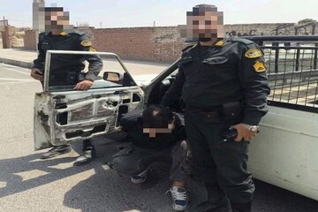 سارق خودرو در خیابان شوش پس از تعقیب و گریز دستگیر شد