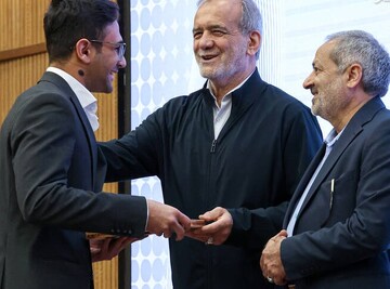 تجلیل از مدال‌آوران المپیادهای علمی جهان با حضور پزشکیان