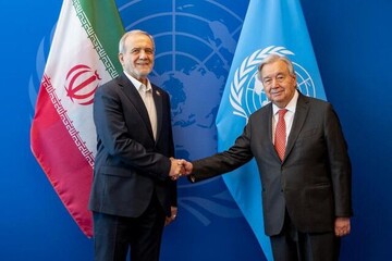 پزشکیان دفتر یادبود سازمان ملل را امضاء کرد