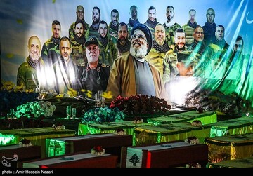مراسم شب شهادت سید حسن نصرالله لبنان