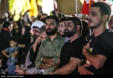 مراسم شب شهادت سید حسن نصرالله لبنان
