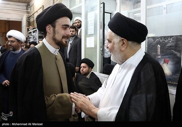 مراسم ترحیم و بزرگداشت همسر آیت‌الله سیستانی در قم
