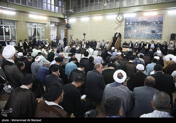مراسم ترحیم و بزرگداشت همسر آیت‌الله سیستانی در قم