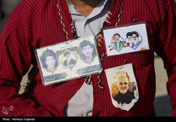 بازگشت پیکر 44 شهید از مرز شلمچه به کشور