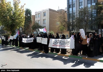 اجتماع دانشجویان مشهد در سالروز عملیات طوفان‌الاقصی