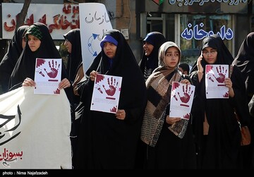 اجتماع دانشجویان مشهد در سالروز عملیات طوفان‌الاقصی