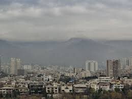 هوای تهران آلوده و در وضعیت نارنجی است