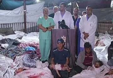 شعری به مناسبت سالگرد حمله به بیمارستان المعمدانی