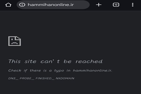 بداخلاقی منجر به توقیف شد/ سایت روزنامه هممیهن از دسترس خارج شد image-20251028221820-1.jpeg