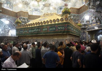 حرم بانوی کرامت در شام میلاد حضرت زینب(س)