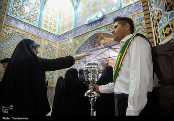 حرم بانوی کرامت در شام میلاد حضرت زینب(س)