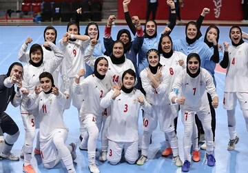 قهرمانی دختران فوتسال ایران در بازیهای آسیایی جوانان با شکست چین