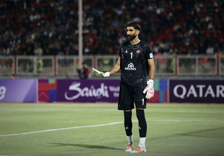 بیرانوند: خلیل‌زاده عالی تیم را رهبری کرد