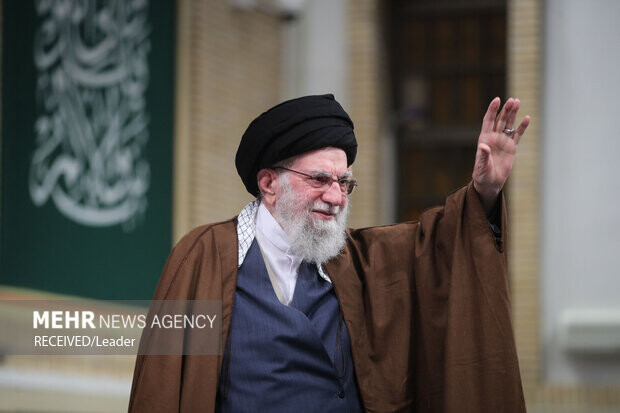 دیدار دانشآموزان و دانشجویان با رهبر معظم انقلاب اسلامی