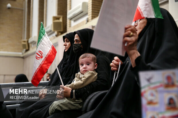 دیدار دانشآموزان و دانشجویان با رهبر معظم انقلاب اسلامی