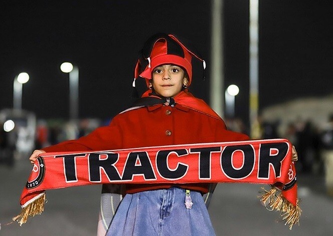 دیدار تیم های فوتبال تراکتور و الشرطه عراق