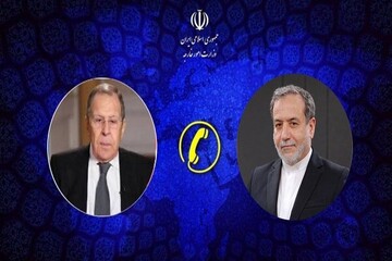گفتگوی تلفنی وزرای امور خارجه ایران و روسیه