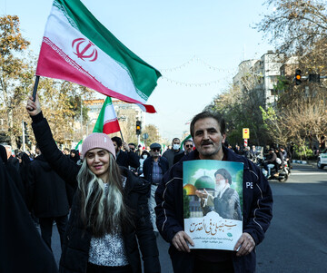 گزارش تصویری| حضور میلیونی مردم تهران در محکومیت تخریبگران اخیر