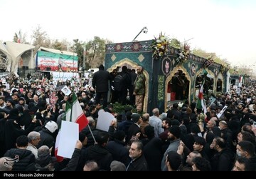 فیلم مراسم تشییع شهدای دی‌ماه 1404