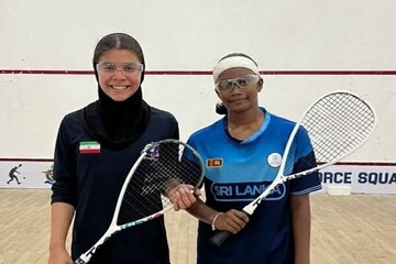 درخشش ایران در اسکواش سریلانکا: ۲ طلا و ۱ نقره