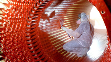 پایان بازسازی غول الکتریکی ۱۹۰ تنی نیروگاه شهدای پاکدشت