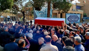 برگزاری مراسم تشییع پیکر مادر حاج احمد متوسلیان